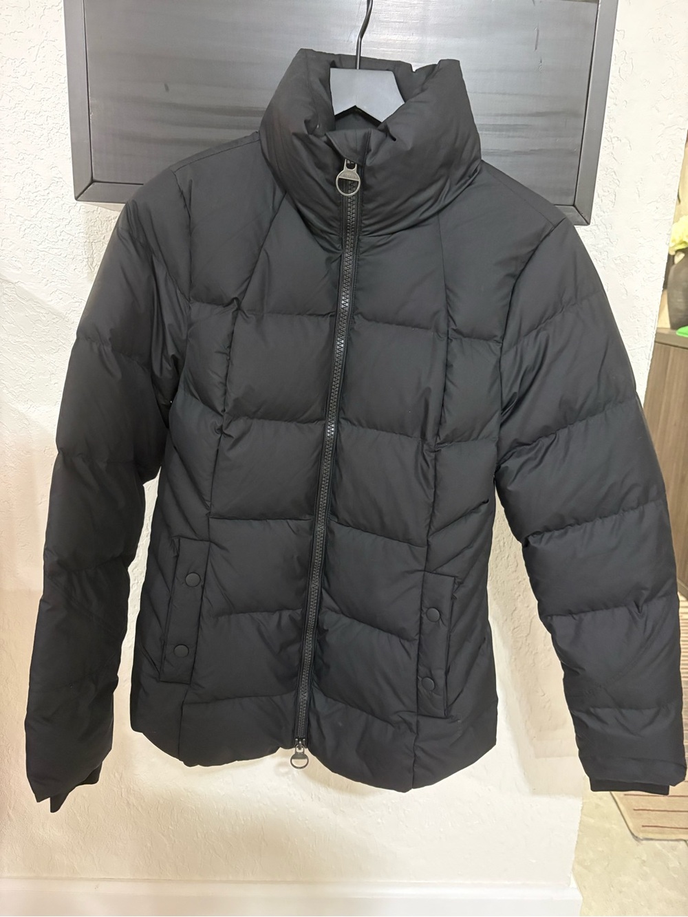 Athleta Black Quilted Jacket